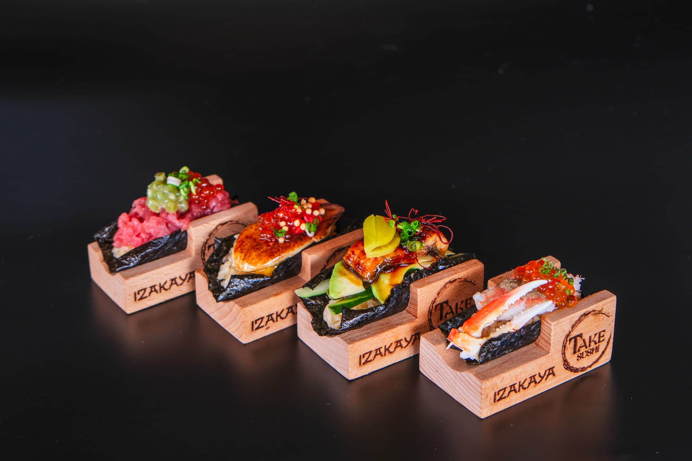 Izakaya style handrolls